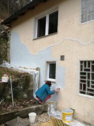 2022-03-17 Fassaden-Voranstrich
