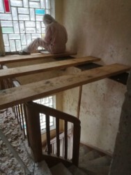 2021-01-04 Selbstgebautes Gerüst