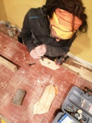 2022-01-05 Zimmerschildchen fräsen für Lebensmittelboxen