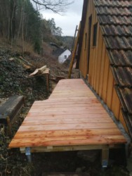 2022-02-07 Der Steg zum Boulderraum